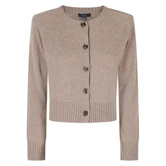 SOEUR Soeur, Truien & Vesten, Dames, Bruin, M, Wol, Virginia Cardigan