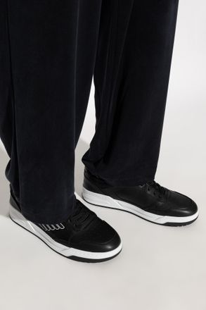 Emporio Armani Sports Shoes With Logo, Mens, Black
