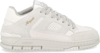 Axel Arigato Blue Area Lo Leather Suede Sneakers