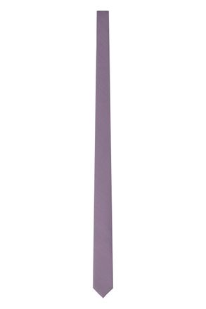 Gucci Mens Silk Tie Crepe-Effect Lilac Ties & Bow