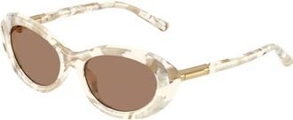 Dolce & Gabbana DG4519 346173 Womens Sunglasses Tortoiseshell Size 54