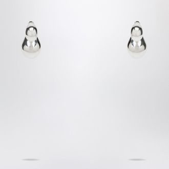 Bottega Veneta Orecchini Drop a doppia goccia in argento