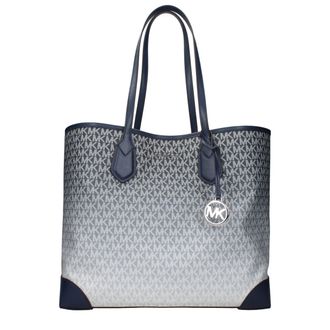 Michael Kors Blauwe Stoffen Schoudertas