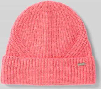Tom Tailor Beanie mit Baumwoll-Anteil in Pink, Größe 1
