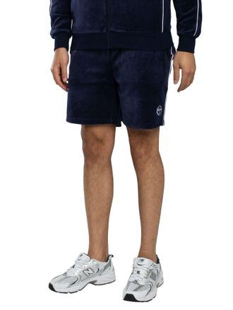 Sergio Tacchini Tasso Velours Shorts, Blauw