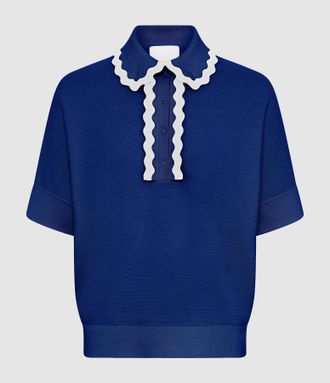 Molli Top Duc Bleu Faience Milk