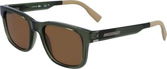 Lacoste L3656S 317 Mens Sunglasses Green Size 50