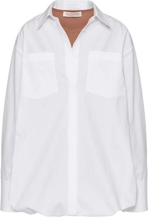 Valentino Garavani Layered Cotton-Poplin Shirt