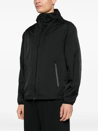 Emporio Armani Nylon Blouson Jacket - Black
