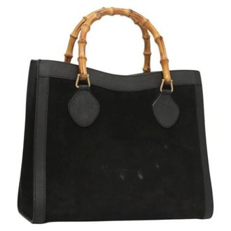 Gucci Pre-owned Camoscio handbags - - Pre-owned - Donna - Nero - ONE SIZE