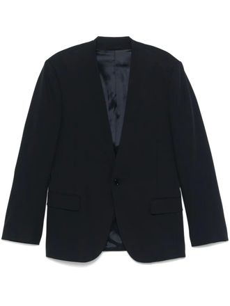 Lardini wool blazer - Blue
