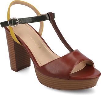 Journee Collection Journee Womens Nalie Platform Dress Sandals