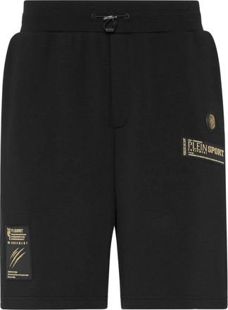 Plein Sport Zwarte Sweat Shorts Paecmjt 2601Ste 003N0294 - Heren - Korte sportbroeken - Zwart - S - Fitness