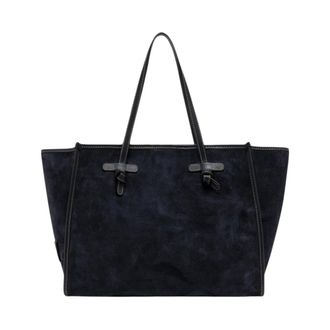 Gianni Chiarini Marcella Tote - Dames - Tassen - Blauw - Maat: ONE Size Leer
