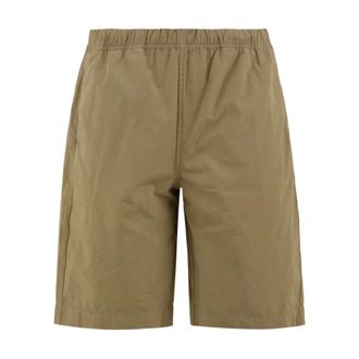 Paul Smith Casual Shorts, male, Green, Size: L Elasticated-waistband Shorts