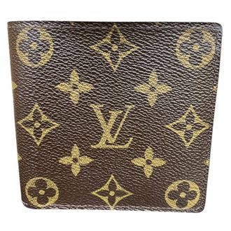 Louis Vuitton Brown Monogram Monogram Canvas Wallet (Bi-Fold) (Pre-Owned)