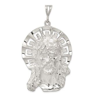 Diamond2Deal Sterling Silver Ecce Homo Pendant