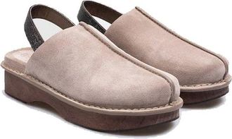 Brunello Cucinelli Womens Brown Leather Mules