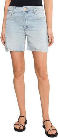 Kut from the Kloth Jenny High-Rise Short-Basic Raw Hem Womens Shorts Openness : 16 5.5, Cotton/Spandex