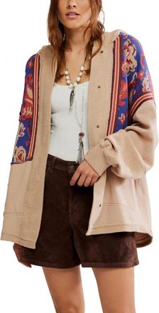 Free People Womens Bowery Sweatshirt In Multicolor