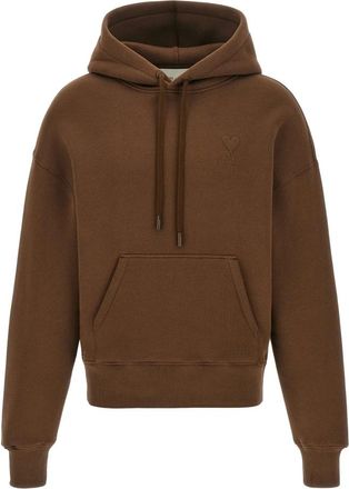 Ami Ami de Coeur Hoodie - Dames - Hoodies - Bruin - S - Katoen - Hoodies & sweatvesten