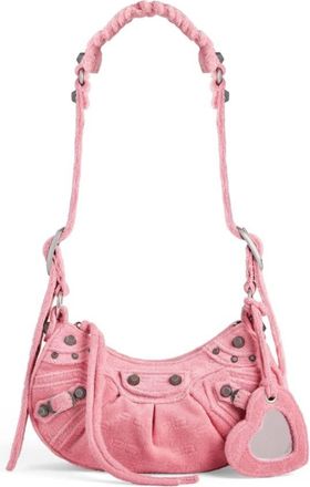 Balenciaga Mini Le Cagole Schoudertas - Dames - Schoudertassen - Roze - ONE Size - Tassen