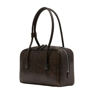 Margesherwood Soft Cowhide Shoulder Bag - Brown