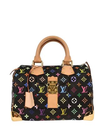 Louis Vuitton x Takashi Murakami 2010 30 Speedy Monogram handbag - Zwart