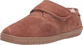 Old Friend Footwear Mens Adjustable Closure Bootie Shoes In Chestnut