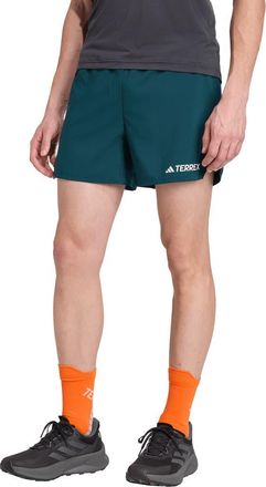 adidas Terrex Trail Shorts in Aurora Ivy at Nordstrom Rack, Size X-Large
