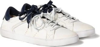Miu Miu Deco leren sneakers - Beige