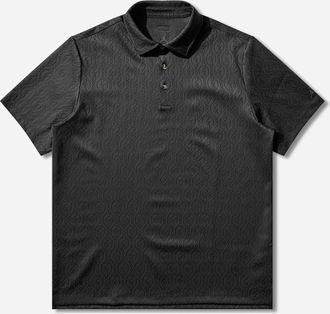 Nike Jordan Men s Jordan Sport Golf Jacquard Polo Black