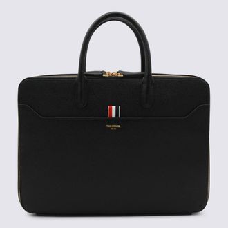 Thom Browne Black Tote