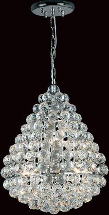 Netlighting Marseille 8 Light Crystal Chrome