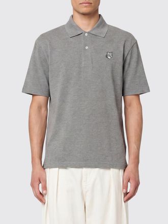 Maison Kitsun&eacute; Polo in cotone con logo