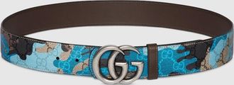 Gucci Reversible GG Marmont Belt, Size Gucci 100, Beige, GG Canvas