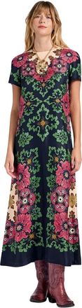 La DoubleJ Zwierige jurk - Dames - Casual kleedjes - Veelkleurig - XL - Kleedjes