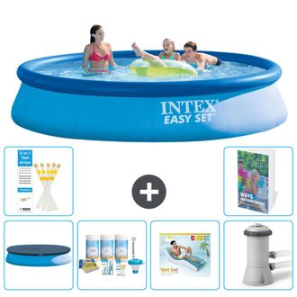 Intex Piscina Easy Set Redonda - 396x84 Cm - 7-piezas S172