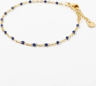 Simons Womens Delicate bead bracelet