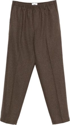 Cellar Door Pantaloni con vita elasticizzata - Marrone