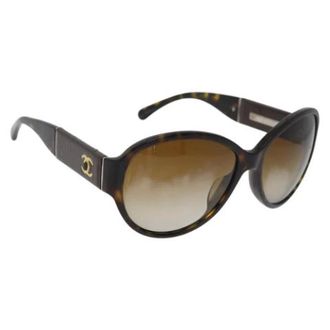 Chanel Pre-owned Accessories, female, Brown, Size: ONE SIZE Pre-owned Vintage Sunglasses
