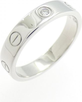 Cartier White Gold White Gold (18K) Band Ring (Pre-Owned)