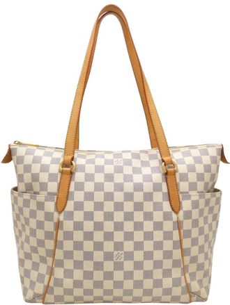 Louis Vuitton Azur Damier Canvas Tote Bag (Pre-Owned)