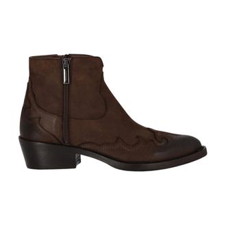 Duccio del Duca Bot&iacute;n Texano - Shoes - Mujer - Marr&oacute;n - 38 EU