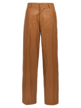 Nude Brown Viscose Casual Womens Pants
