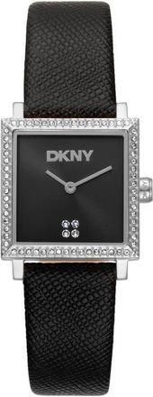 DKNY Milanese Square Watch, 24mm x 31mm in Black at Nordstrom