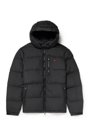 Polo Ralph Lauren Logo-Embroidered Quilted Padded Shell Down Jacket