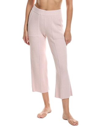 Barefoot Dreams Cozychic Ultra Lite Ribbed Pintuck Crop Pant