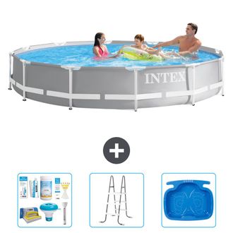 Intex Piscina Prism Frame Redonda - 366x76 Cm - 6-piezas S31934