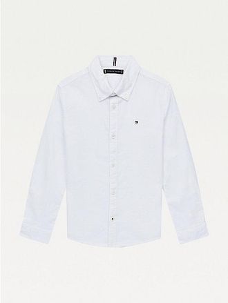 Tommy Hilfiger Overhemd van Oxford-katoen met stretch